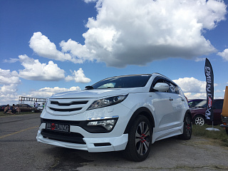 Реснички на фары KIA Sportage (2010-2016) + УСТАНОВОЧНЫЙ КОМПЛЕКТ