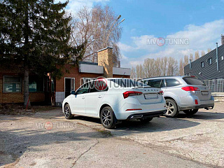 Спойлер лип Skoda Rapid II Gen (2020 - по настоящее время) + УСТАНОВОЧНЫЙ КОМПЛЕКТ
