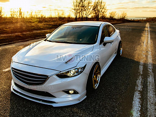 Капот с глухими жабрами SkyActivSport на Mazda 6 / Atenza GL (2019 - н.в.)